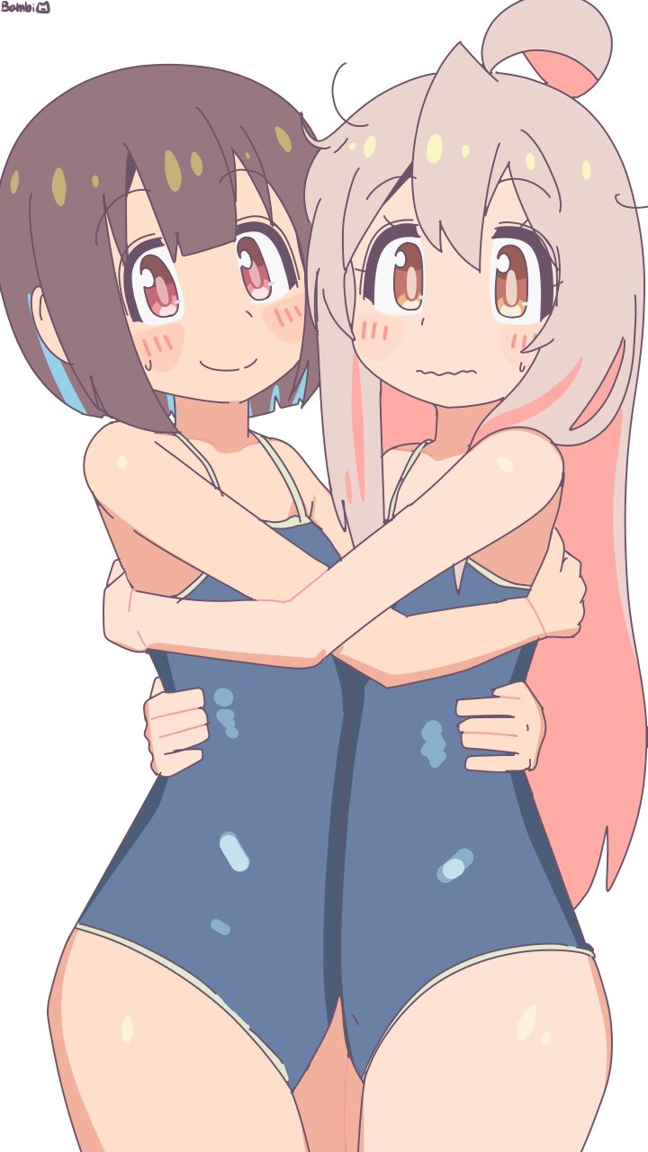 oyama mahiro and hozuki momiji (onii-chan wa oshimai!) drawn by bambi2000line