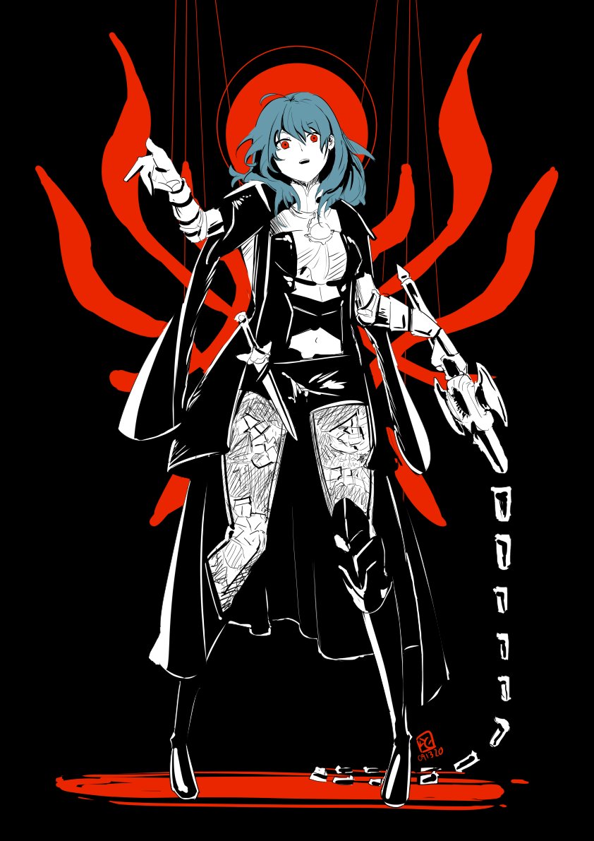 female byleth (fire emblem and 1 more) drawn by automatic_giraffe