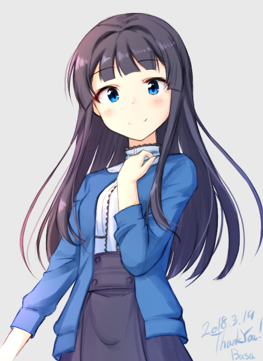 mogami shizuka (idolmaster and 1 more) drawn by basa_rutan
