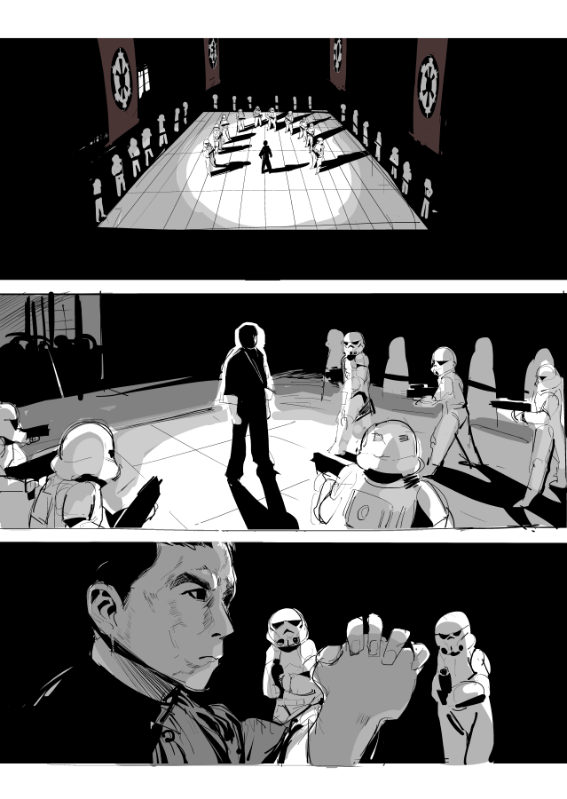star wars and 1 more drawn by mado_(mukade_tou)