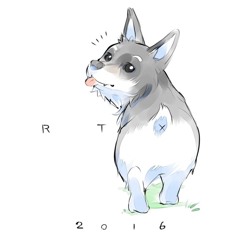 zwei (rwby and 1 more) drawn by iesupa