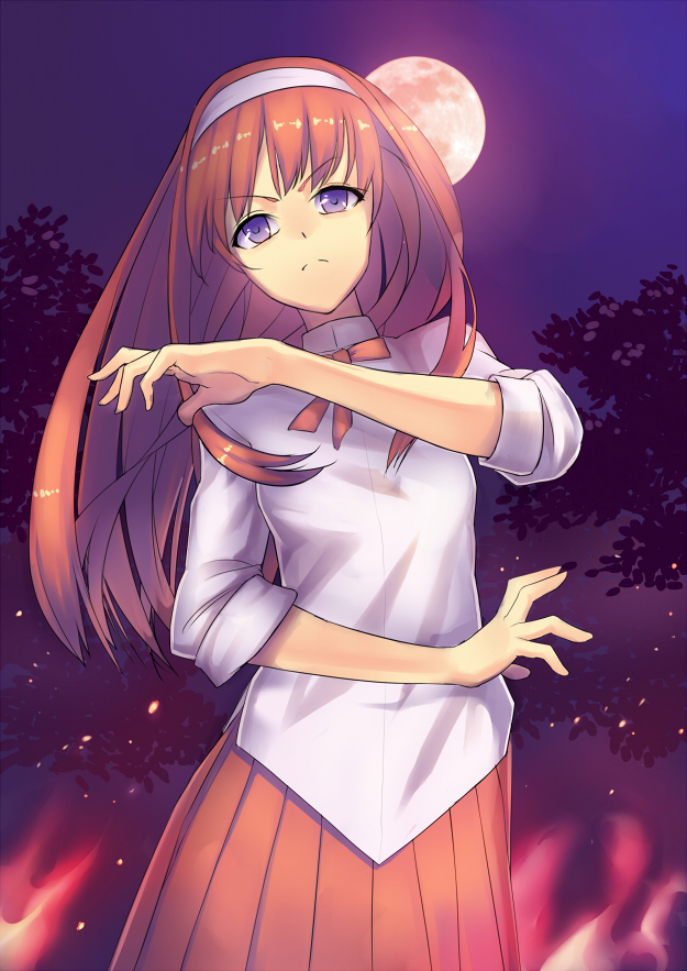tohno akiha and vermillion akiha (tsukihime) drawn by black_cat_ronaldinho