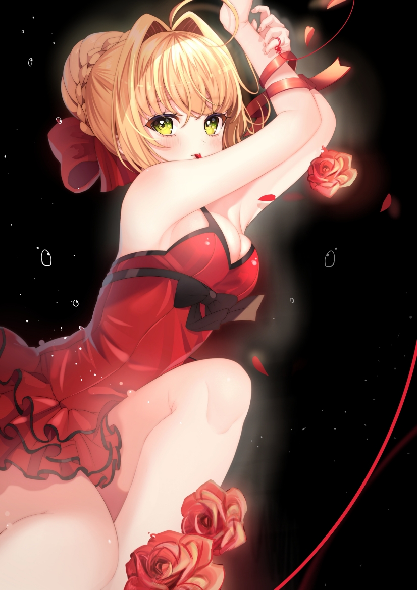 nero claudius (fate and 1 more) drawn by weizhi