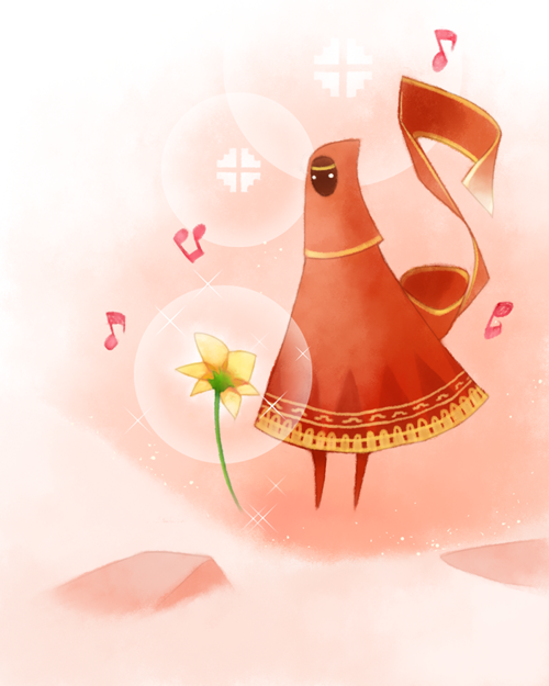 traveler (journey and 2 more) drawn by raven_(ambrosia)