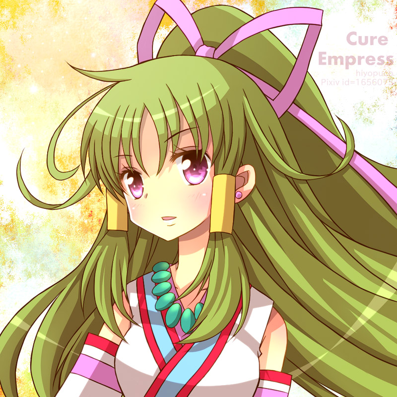cure empress (precure and 1 more) drawn by hiyopuko