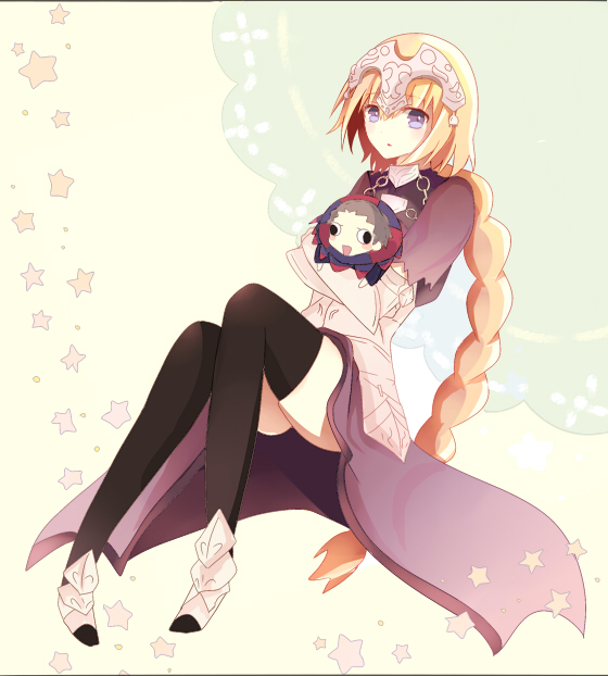 jeanne d'arc and gilles de rais (fate and 2 more) drawn by takimiho