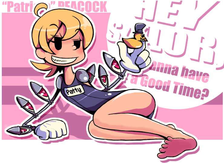 peacock and avery (skullgirls) drawn by altronage