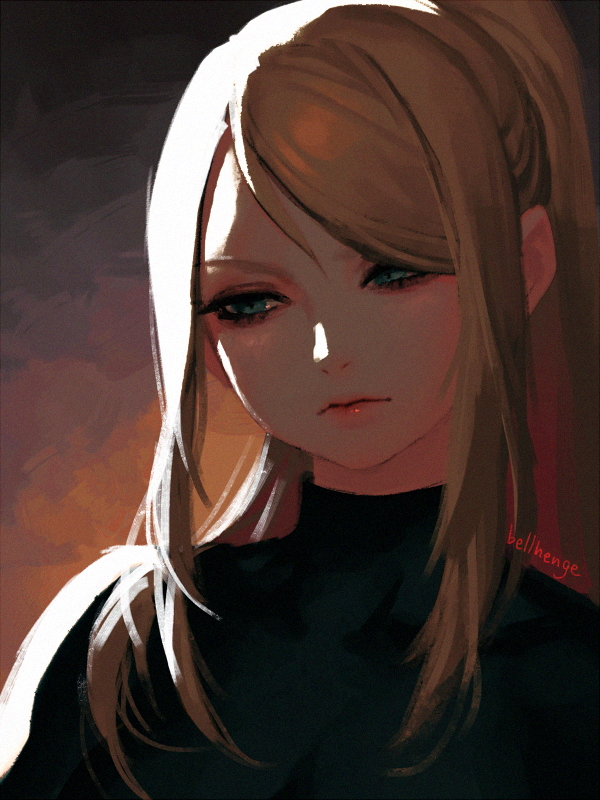 samus aran (metroid and 1 more) drawn by bellhenge