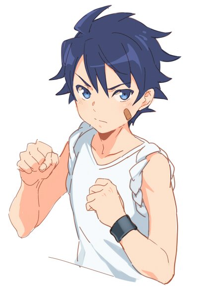 taiga takeru (idolmaster and 1 more) drawn by sagami_hako
