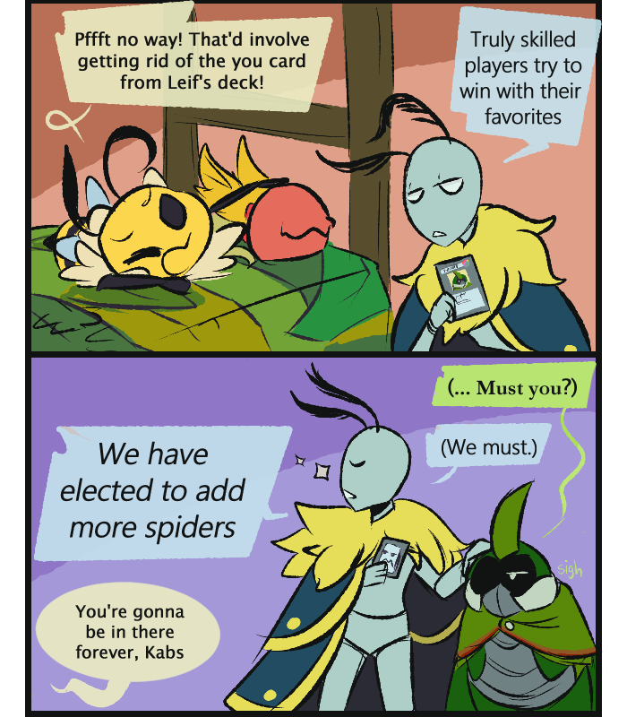 vi, leif, kabbu, and chompy (bug fables) drawn by go-team-snakemouth