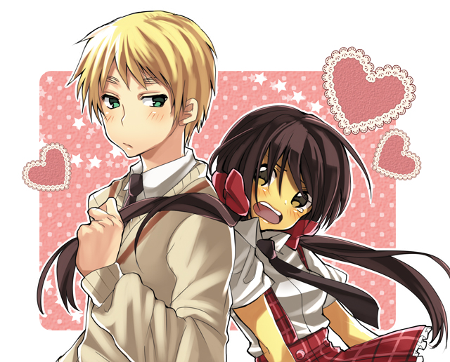 united kingdom and seychelles (axis powers hetalia) drawn by yui_tooru