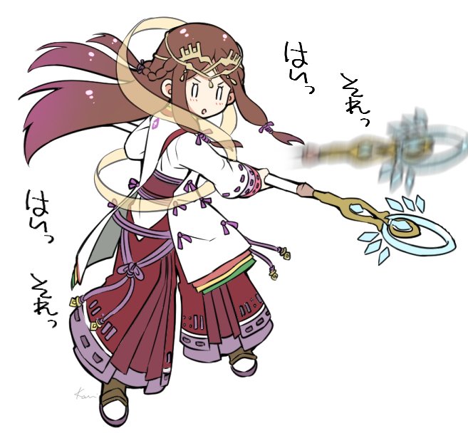 fan la norne (xenoblade chronicles and 2 more) drawn by taromarun