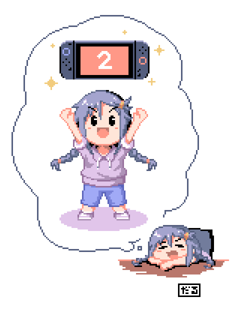 miyoshi sana (idolmaster and 2 more) drawn by daru_pixel