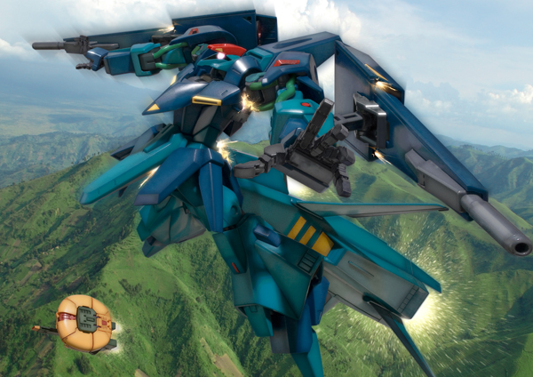 asshimar and gaplant (gundam and 1 more) drawn by robographer