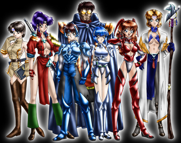 souryuu asuka langley, ayanami rei, ikari shinji, katsuragi misato, akagi ritsuko, and 2 more (neon genesis evangelion)
