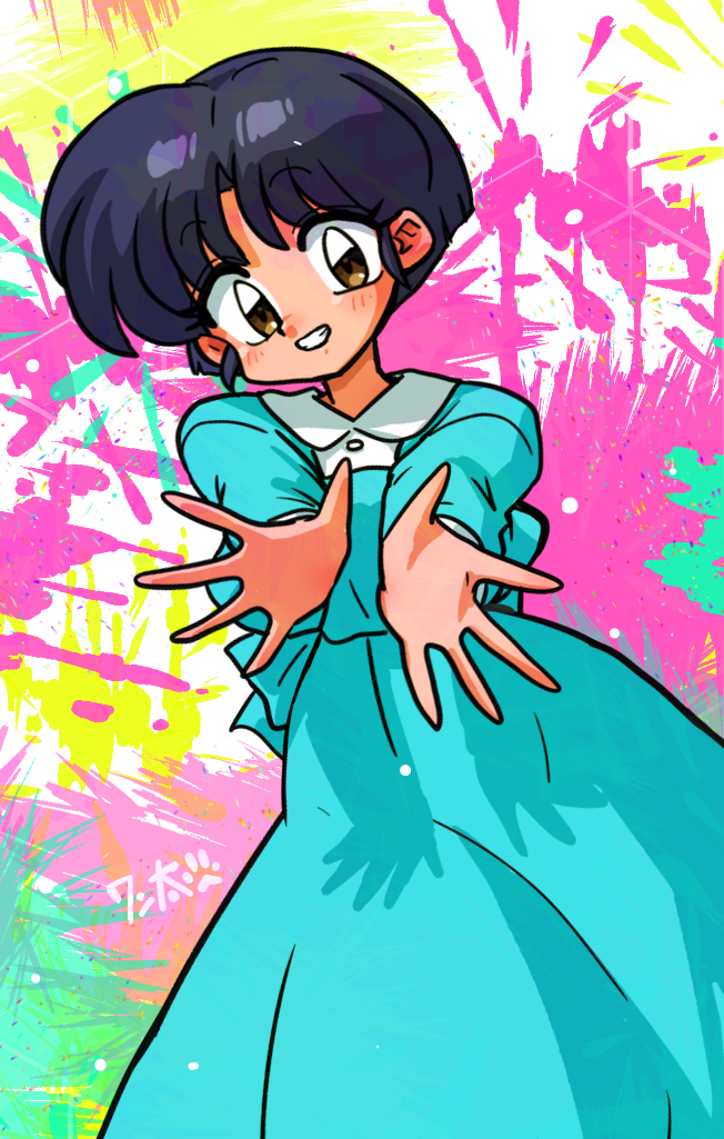 tendou akane (ranma 1/2) drawn by wanta_(futoshi)