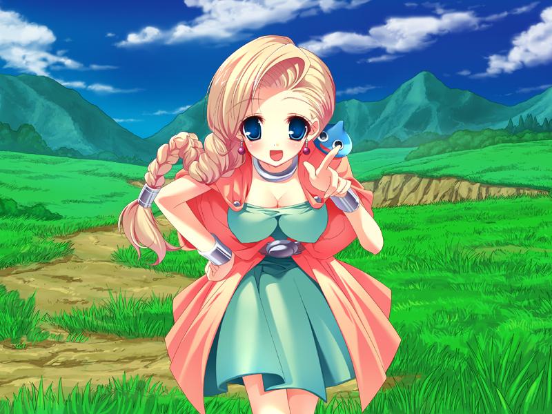 slime and bianca (dragon quest and 1 more)