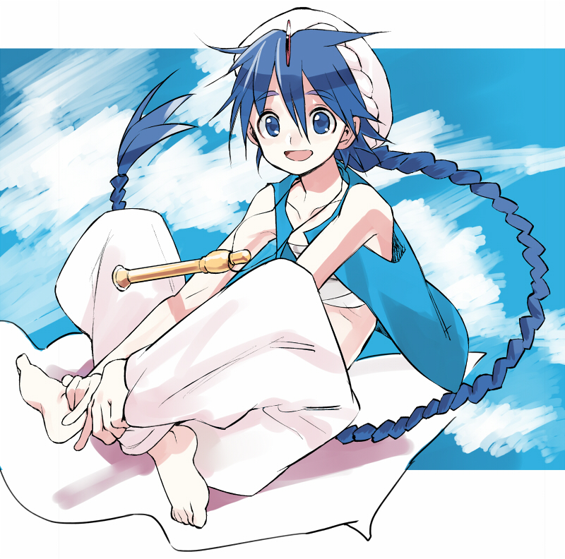 aladdin (magi the labyrinth of magic) drawn by coin_rand