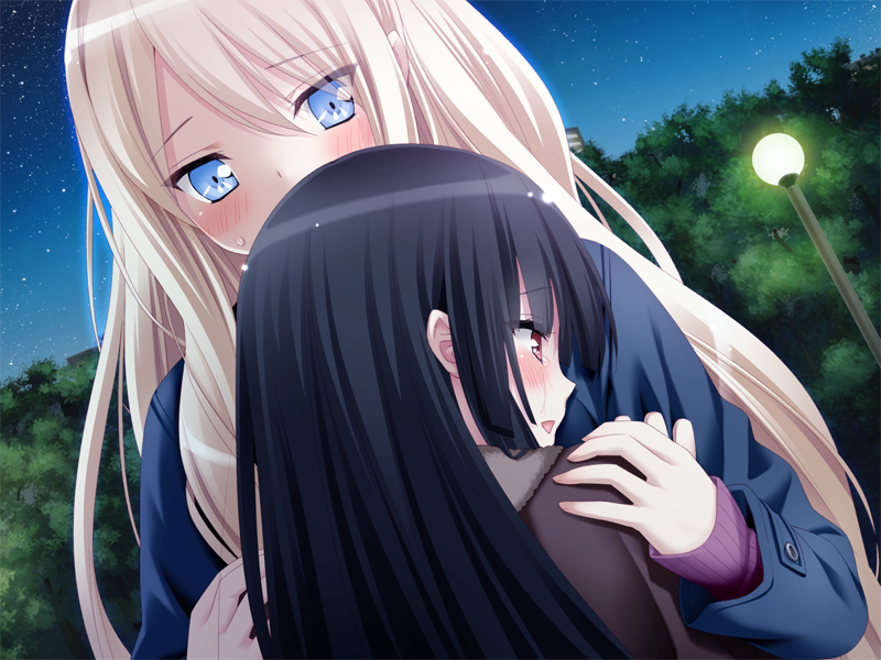 shitogi eris and kirishima shizuku (sono hanabira ni kuchizuke wo) drawn by kani_biimu