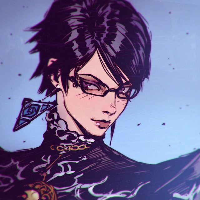 bayonetta (bayonetta and 1 more) drawn by ilya_kuvshinov