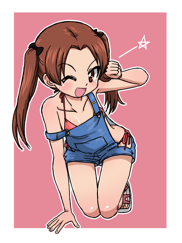 kadotani anzu (girls und panzer) drawn by takahashi_kurage