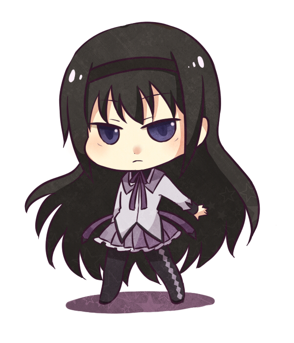 akemi homura (mahou shoujo madoka magica) drawn by ame1512