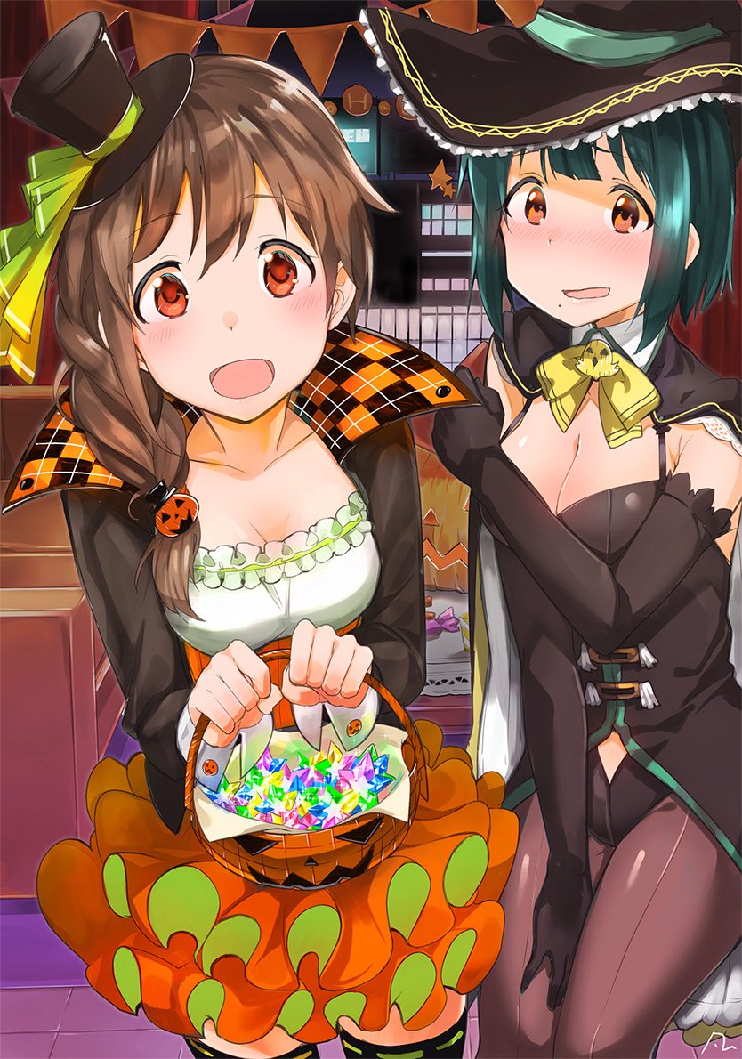 otonashi kotori and senkawa chihiro (idolmaster and 1 more) drawn by yanngoto