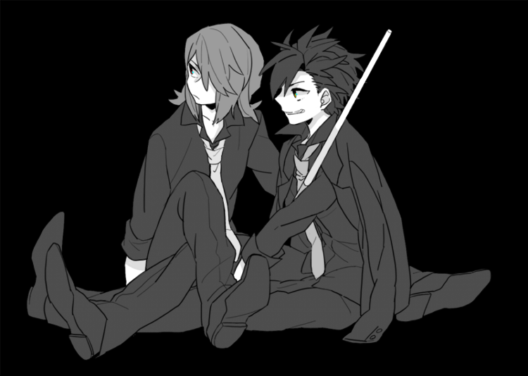 ethan and silver (pokemon and 1 more) drawn by krt736