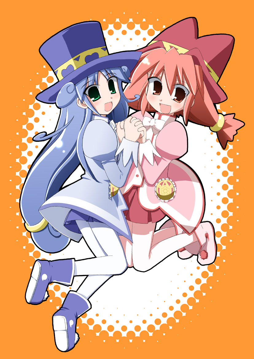 fine and rein (fushigiboshi no futago hime) drawn by hoppege