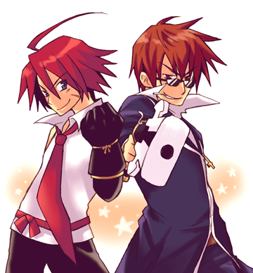 adell and croix raoul (disgaea and 3 more) drawn by tsuyuka_(sunny_spot)