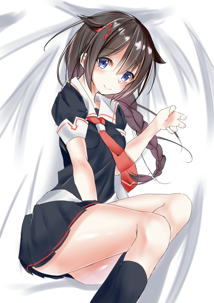 shigure and shigure kai ni (kantai collection) drawn by hasaki_(alice_ruru)
