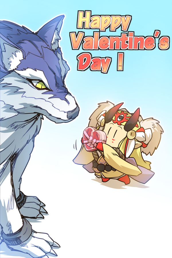 ibaraki douji and lobo (fate and 1 more) drawn by hisahiko
