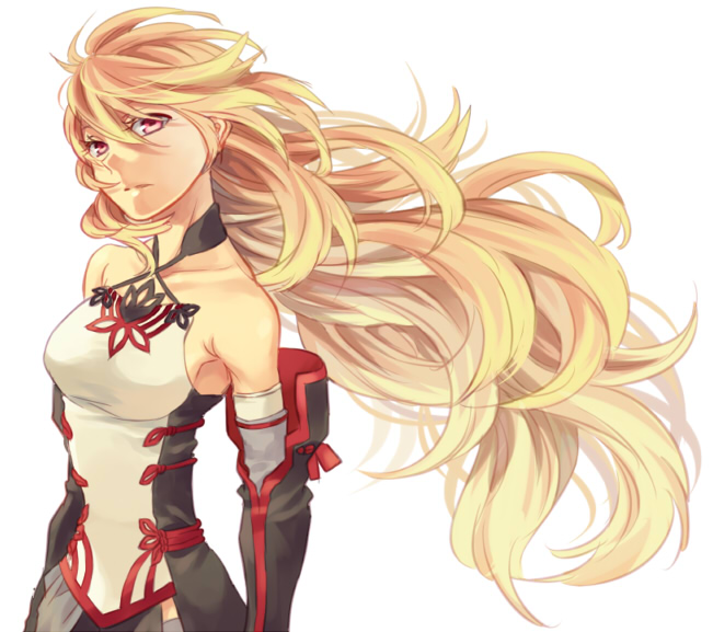 milla maxwell (tales of and 2 more) drawn by miho_(mi)