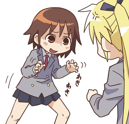 sonya and oribe yasuna (kill me baby) drawn by namu_(nurui_cha)