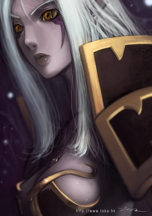 player character (warcraft and 1 more) drawn by lokman_lam