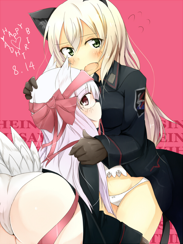 heidimarie w. schnaufer and heinrike prinzessin zu sayn-wittgenstein (world witches series and 2 more) drawn by amai_nekuta