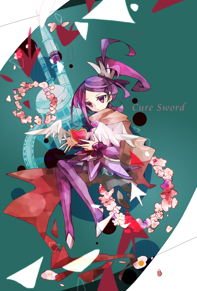 kenzaki makoto and cure sword (precure and 1 more) drawn by w00p