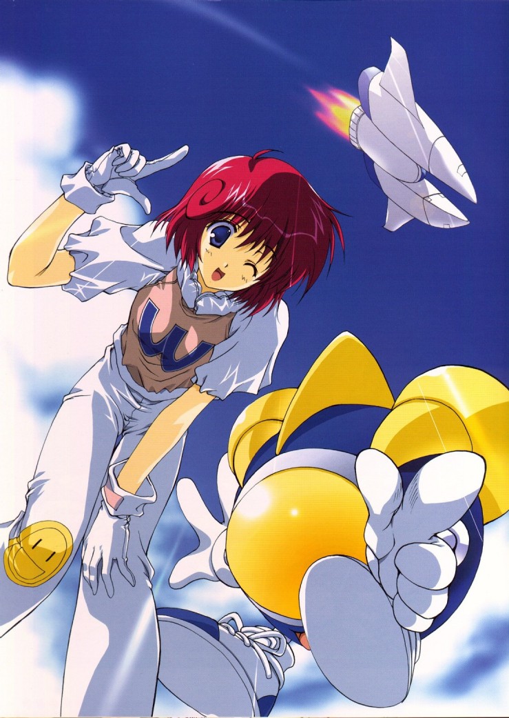 pastel and vic viper (twinbee and 2 more) drawn by mitsumi_misato