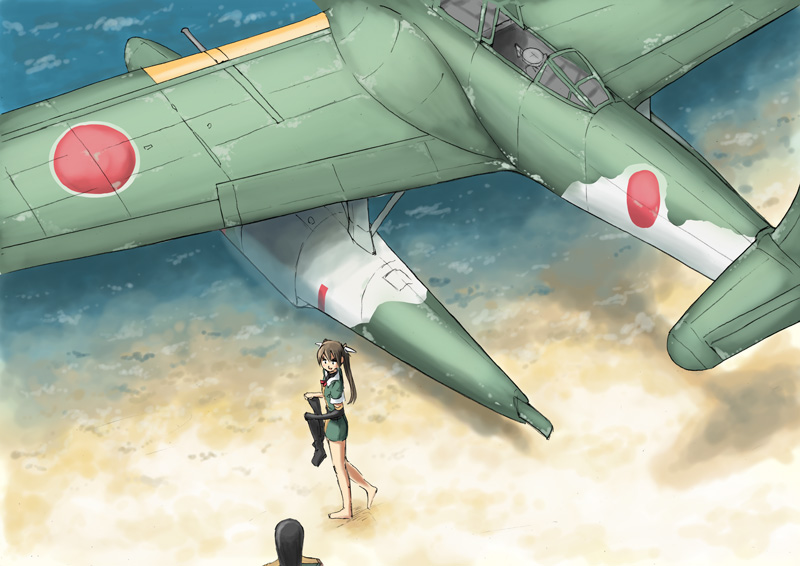 tone and chikuma (kantai collection) drawn by vent_arbre