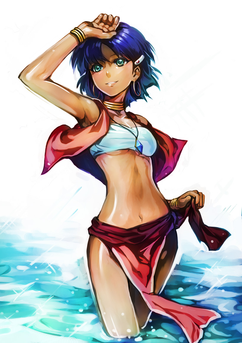 nadia la arwall (fushigi no umi no nadia) drawn by ryuutetsu
