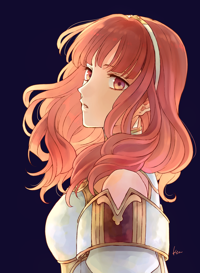 celica (fire emblem and 1 more) drawn by akke