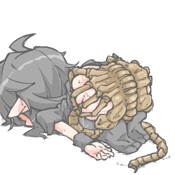 houjuu nue and facehugger (touhou and 1 more) drawn by kureha_mitsushige