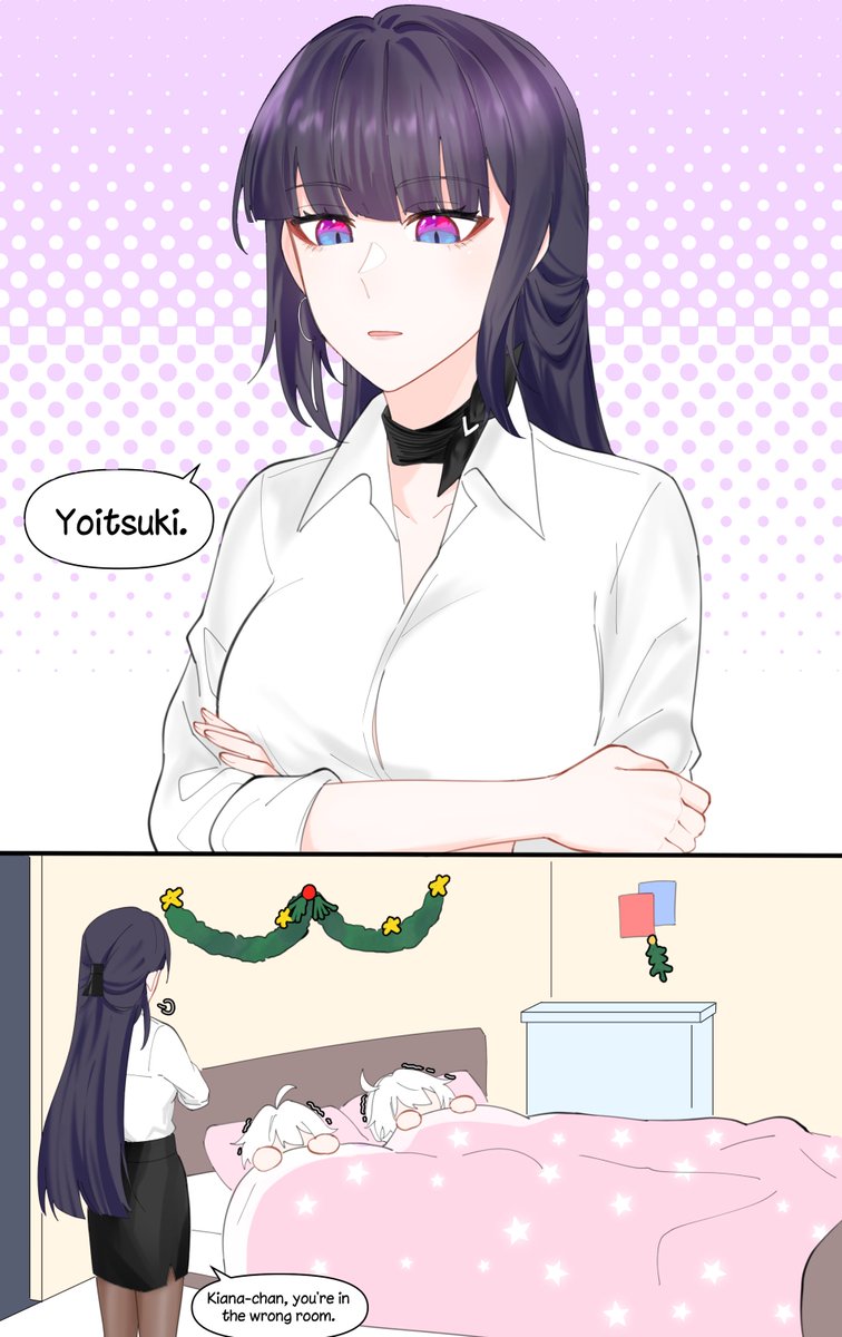 kiana kaslana and raiden mei (honkai and 1 more) drawn by dna_kayoko
