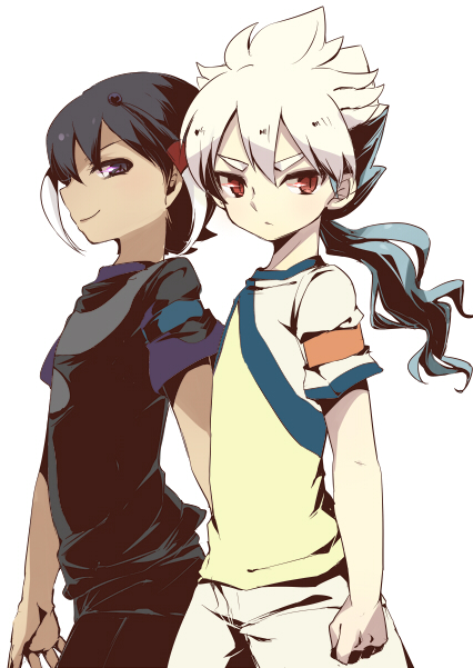 hakuryuu and shuu (inazuma eleven and 1 more) drawn by tobi_(one)