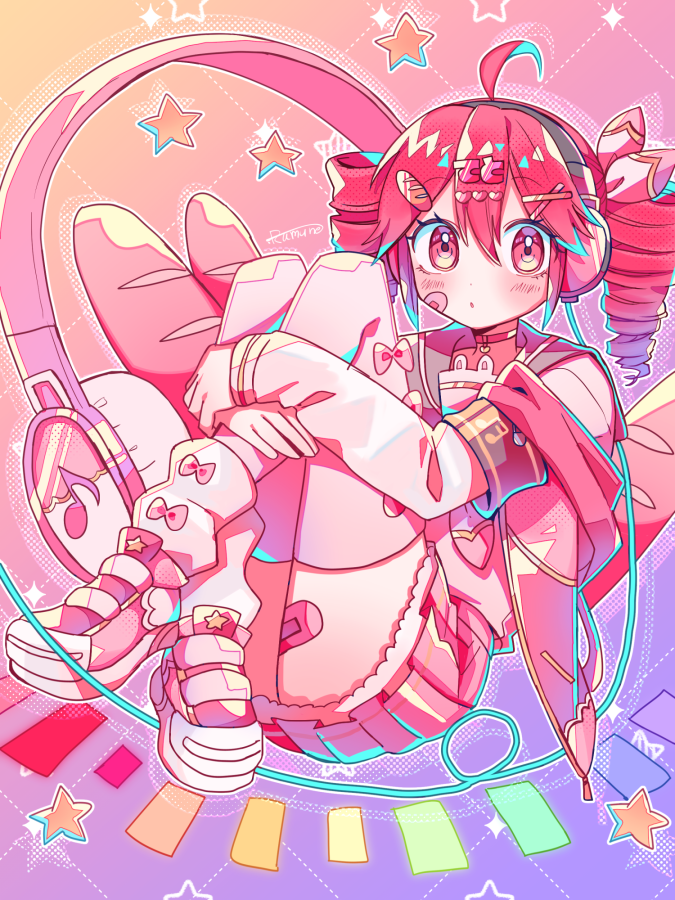kasane teto (utau and 1 more) drawn by yuusuke-kun