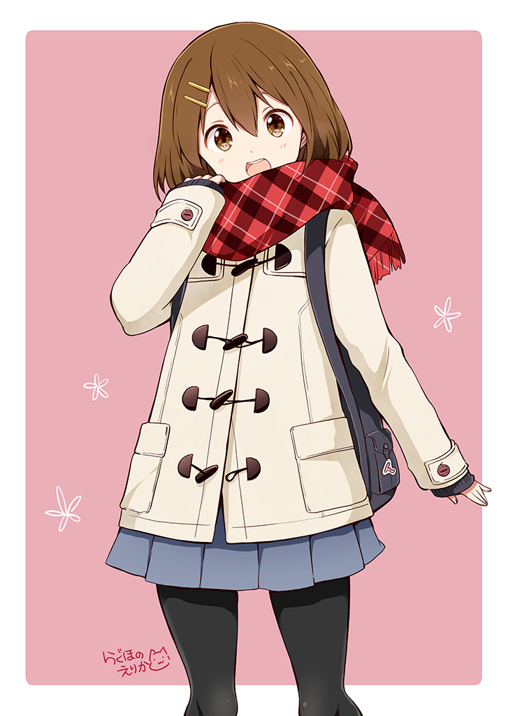 hirasawa yui (k-on!) drawn by ragho_no_erika