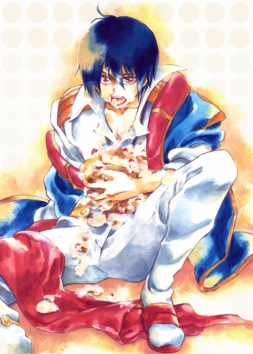 simon (tengen toppa gurren lagann) drawn by akutsu_(yuumi)