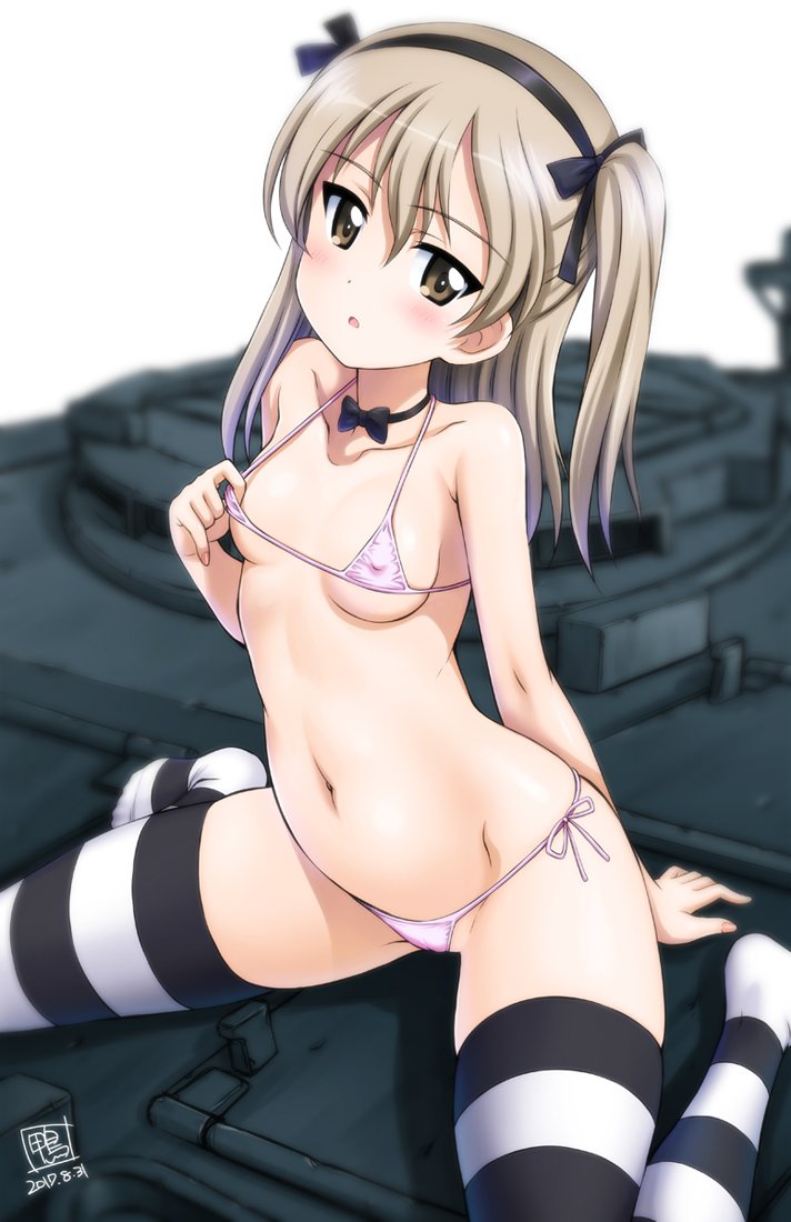 shimada arisu (girls und panzer) drawn by kamogawa_tanuki