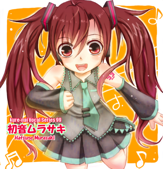 hatsune miku and kuhouin murasaki (vocaloid and 1 more) drawn by momiji-teruyama