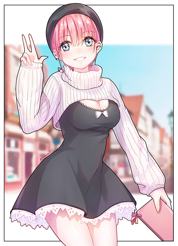 nakano ichika (go-toubun no hanayome) drawn by naimiaomiaomiaomiao